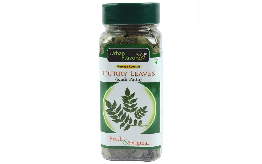 Urban Flavorz Curry Leaves (Kadi Patta)   Bottle  6 grams